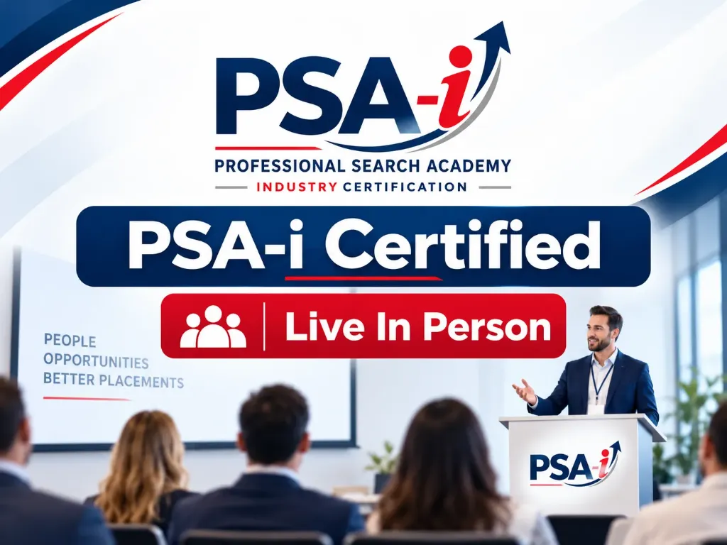 PSA-i Certification — Live In Person